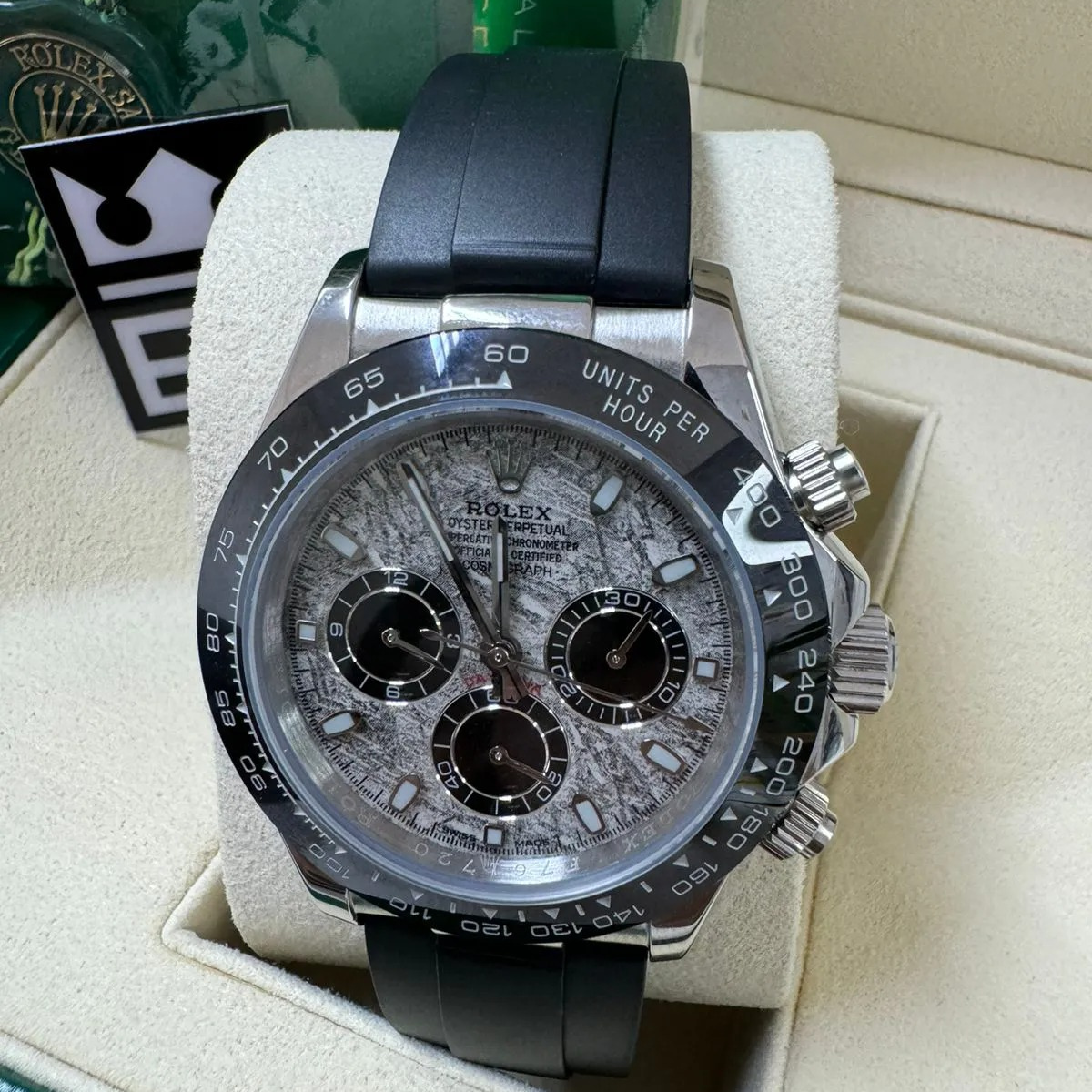 RX Daytona – Meteorit Dial – Oysterflex