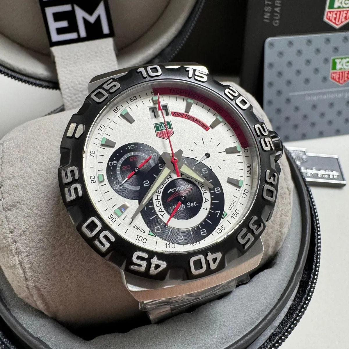 TH Formula 1 Chronograph White – Kimi Raikkonen Edition