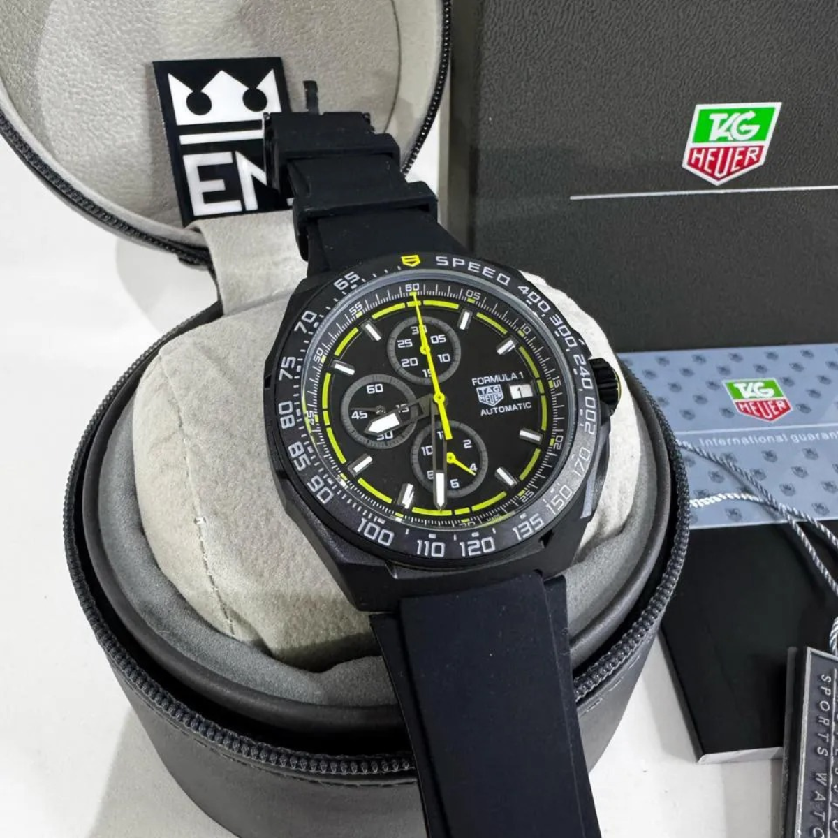 TH Formula 1 Automatic Chronograph – Black Yellow
