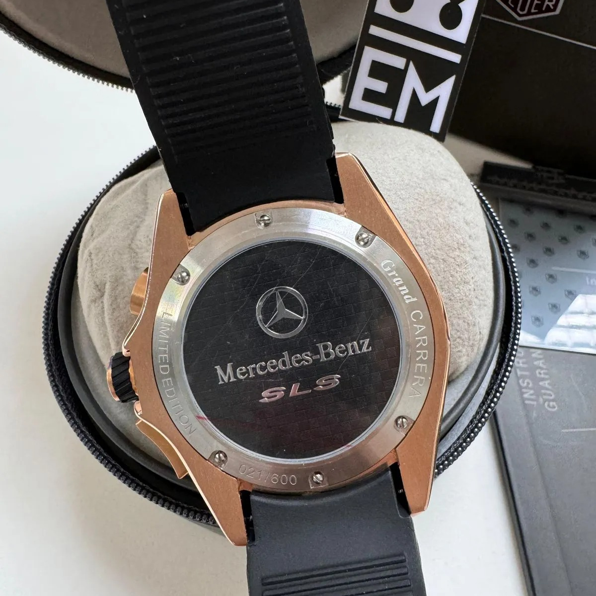 TH Grand Carrera Mikrotimer – Rose Gold & White
