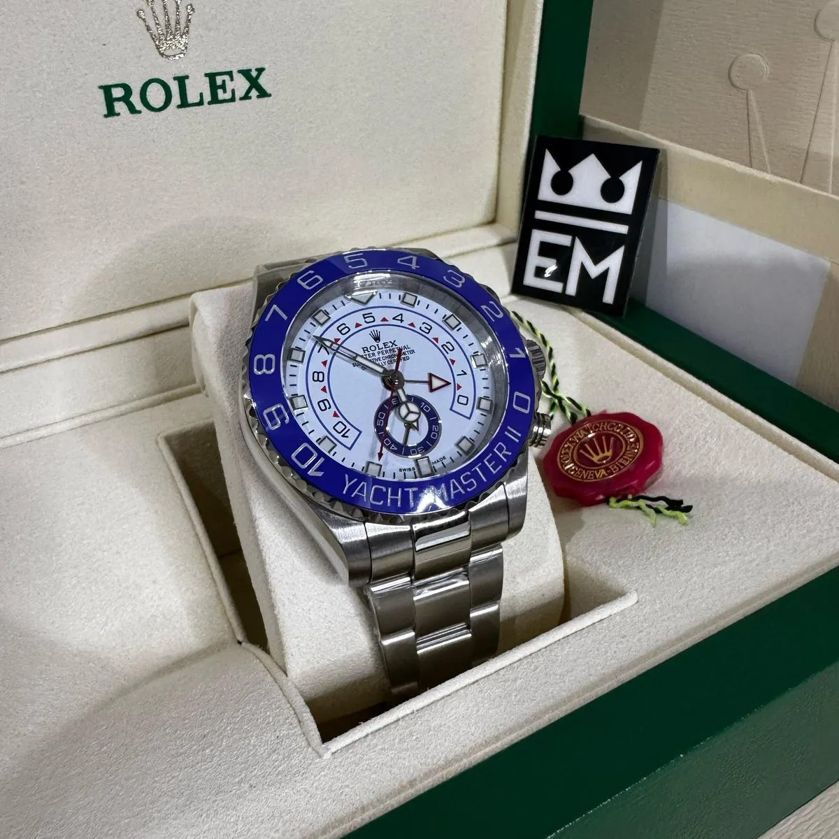 RX Yacht-Master II – Blue Bezel