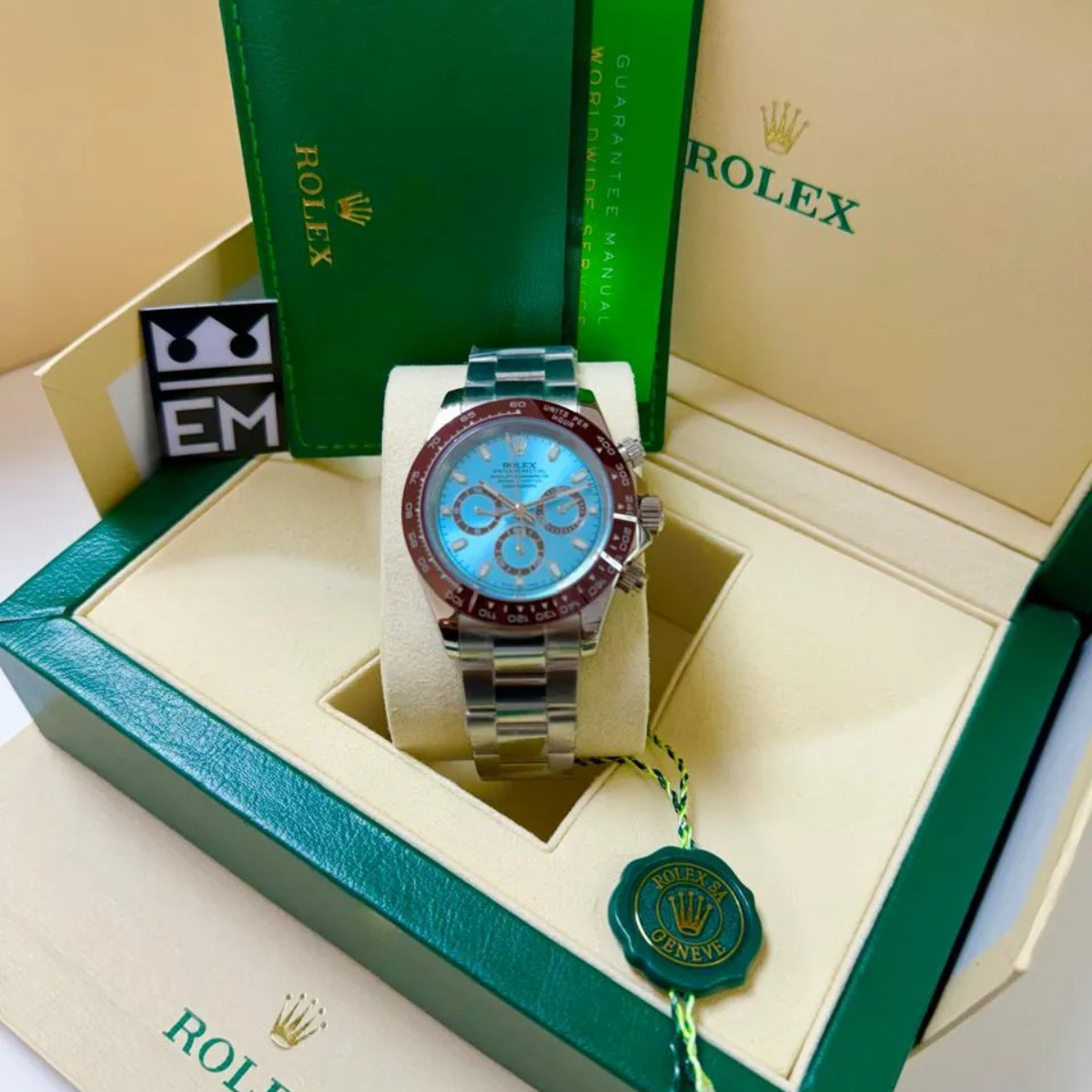 RX Daytona – Ice Blue Dial – Brown Ceramic Bezel