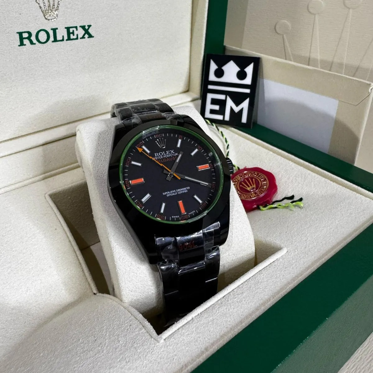 RX Milgauss – Black Dial – Black Coated