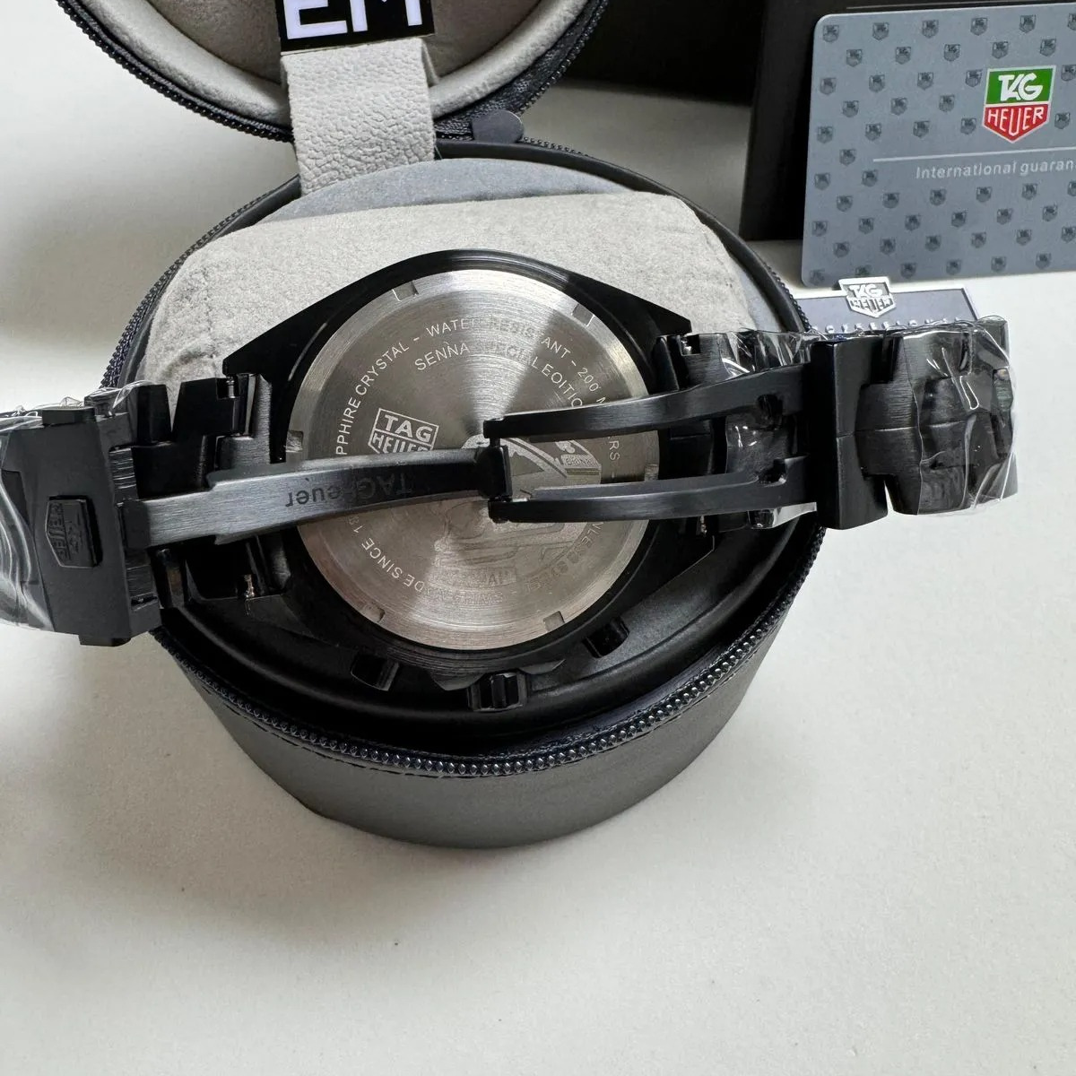 TH  Formula 1 Senna Chronograph Black Gray