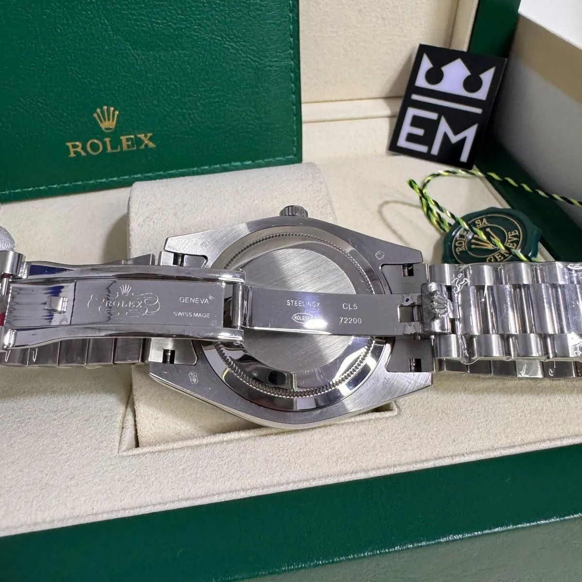 RX Day-Date 40 – Silver Dial