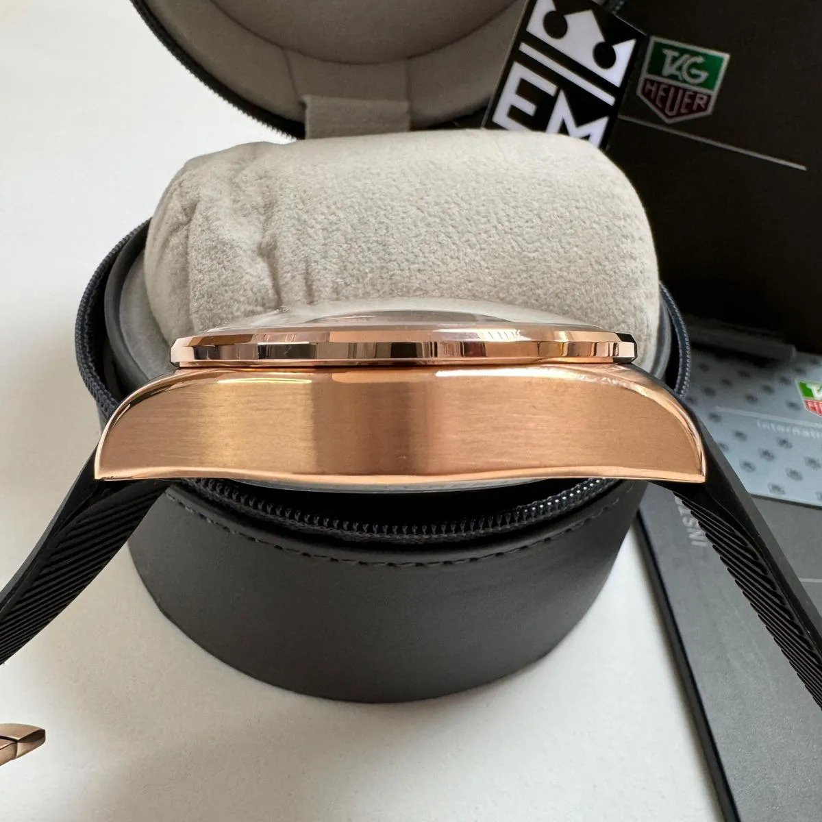 TH Grand Carrera Mikrotimer – Rose Gold Black