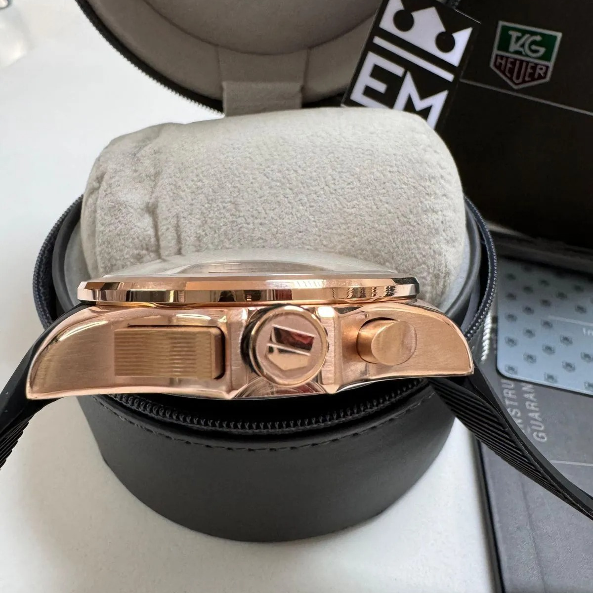 TH Grand Carrera Mikrotimer – Rose Gold & White