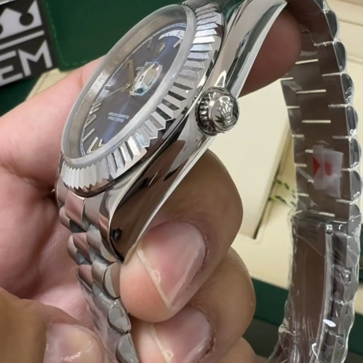 RX Day-Date 40 – Blue Dial